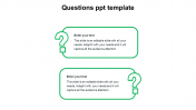 Creative Questions PPT Template Presentation